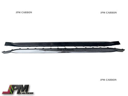 [JPMCarbon] OEM Style Carbon Fiber Replacement Side Skirts Fits For 2020-2025 BMW G80 M3 Only