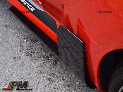 [JPMCarbon] M Performance Style Dry Carbon Side Skirt Add-on Lips Fits For 2022-2025 BMW G87 M2 Only