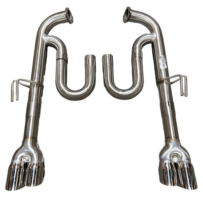 3" Axle Back Exhaust For Pontiac G8 GT GXP 6.0L 3.5" Quad Tips High Flow 304ss