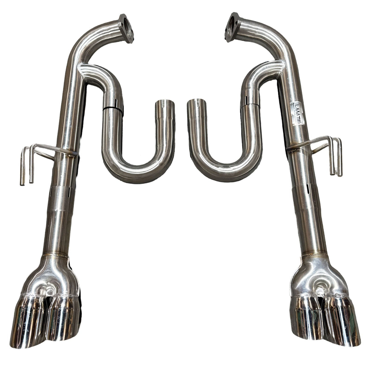 3" Axle Back Exhaust For Caprice PPV 6.0L 3.5" Quad Tips High Flow 304ss