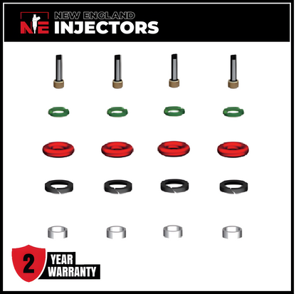 GDI Fuel Injector Rebuild Kit Denso PE2713250 Fits Mazda 1998cc l4 2011-2024
