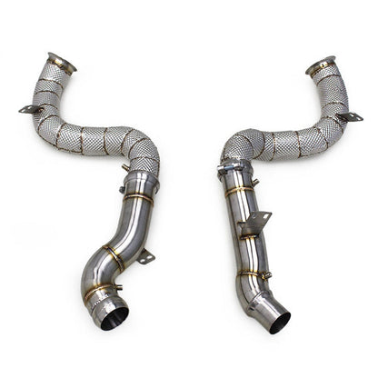 High Flow Race Stainless Downpipe for Mercedes Benz GLE63 AMG 4.0TT W166 W167
