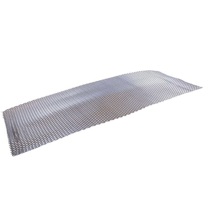 Universal Silver Grille Prismatic Mesh Diy Bumper Grill Kit