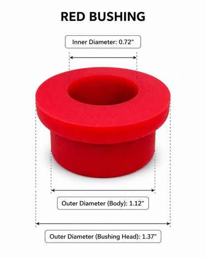 Granatelli Motor Sports Tubular A-Arm Bushing Rebuild Kit GM-TA-KIT-S