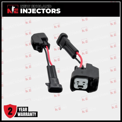 Injector Adapter For GM Multec Male to EV6/EV14 Female LS2 LS3 LS7 Set of 2