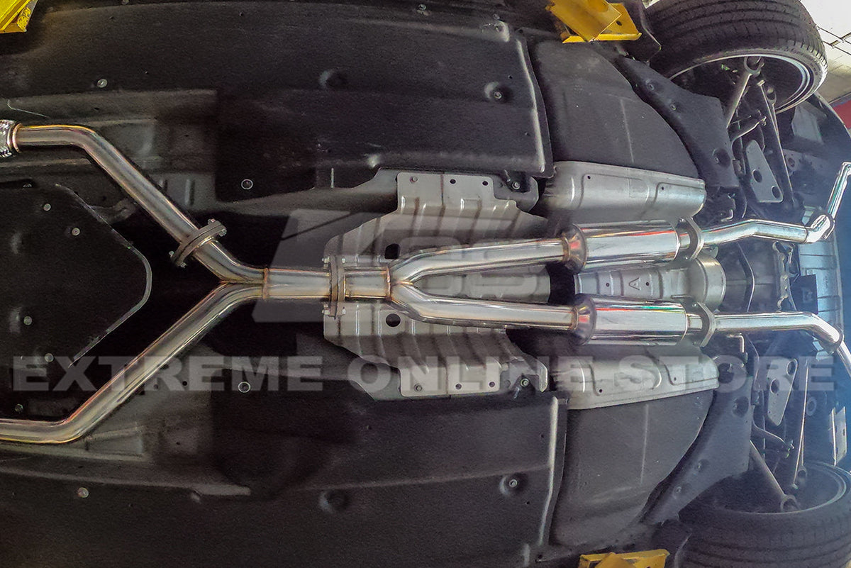 2014-Present Infiniti Q50 2WD 2.5" Resonated Mid Pipe