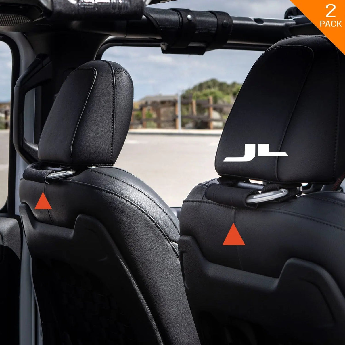 GP Back Grip PRO — Rear Headrest Handles for All Cars & Trucks