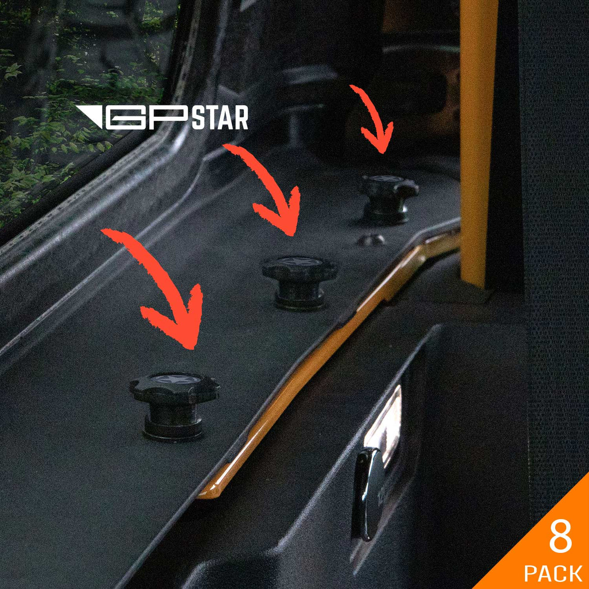 Bronco GP-Star Tie-Down Bolt Set