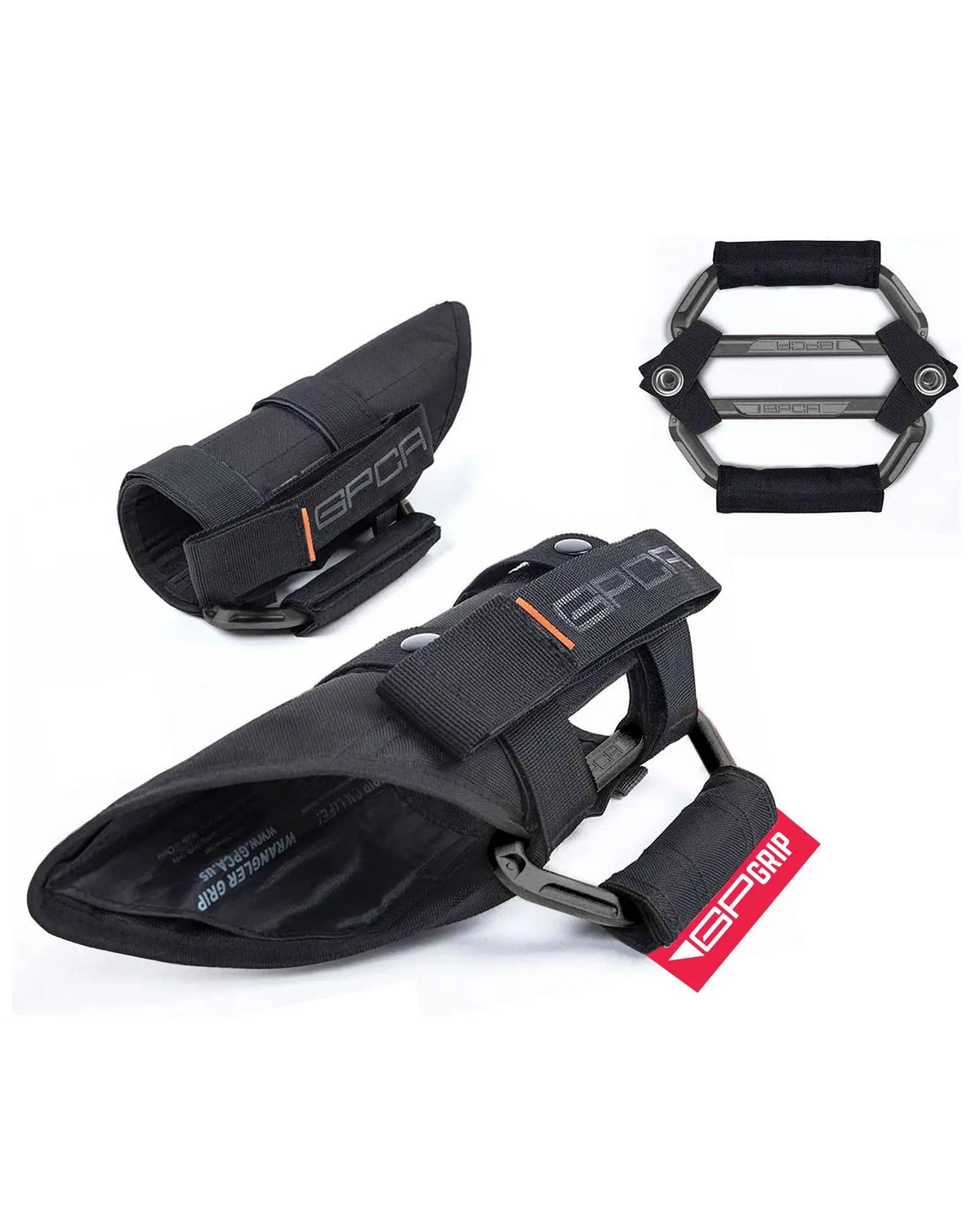 GP-Grip PRO Foldable Color Handles — Jeep Wrangler (2007–2023)