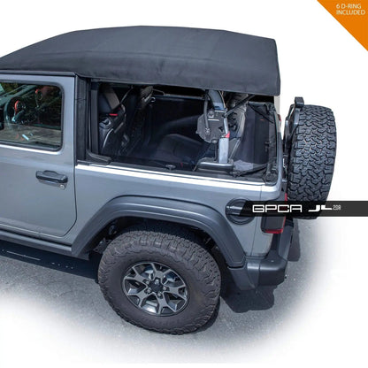 Jeep Wrangler JL 2DR Cargo Cover (2018+)