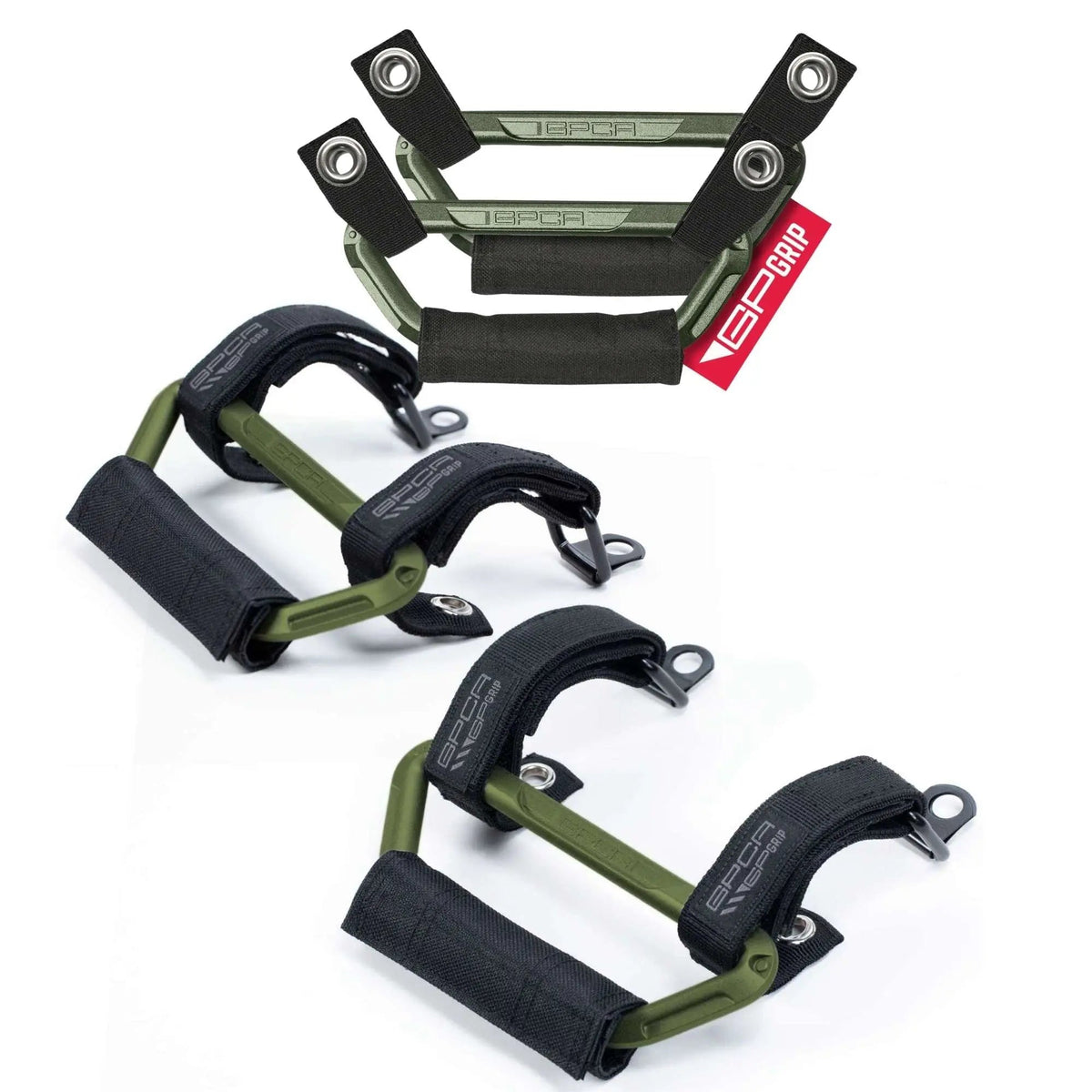 GP-Grip AIR — Airbag-Safe Handle for Jeep Wrangler (2024+)