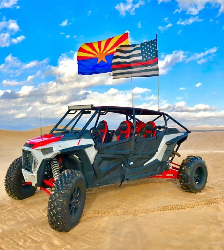 2014-2023 Polaris RZR 4DR Rear Bumper Cage