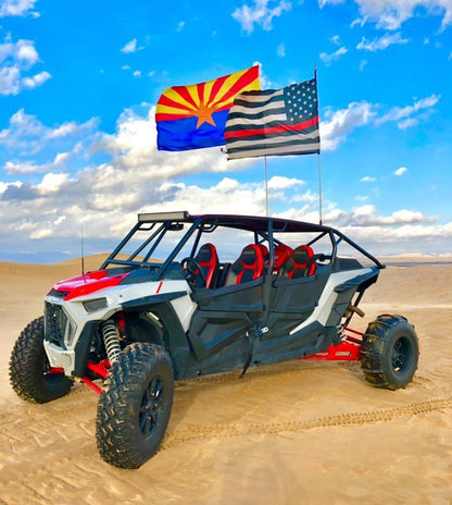 2014-2023 Polaris RZR 4DR Rear Bumper Cage