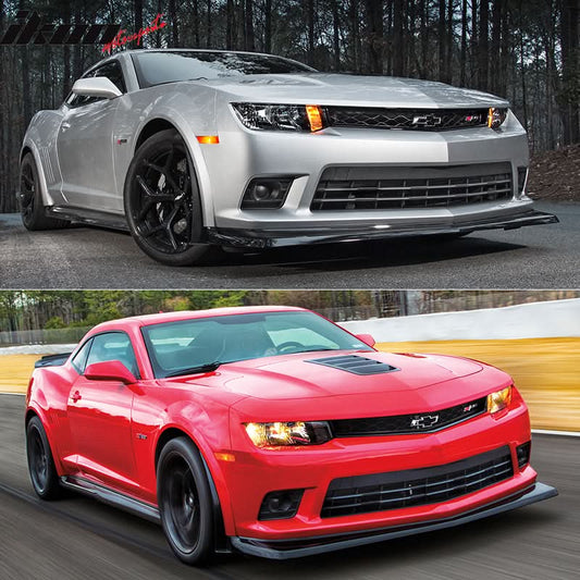 2014-2015 Chevy Camaro Z28 Style Black Front Upper Mesh Grille
