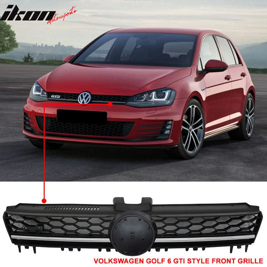 2015-2016 Volkswagen Golf MK7 Front Grille Chrome Trim Logo Badge Base