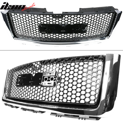 2007-2013 GMC Sierra 1500 Denali Mesh Front Hood Molding Grille ABS