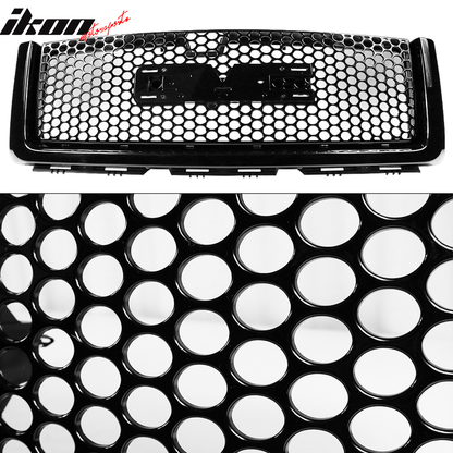 2007-2013 GMC Sierra 1500 Denali Hood Molding Upper Lower Grille ABS