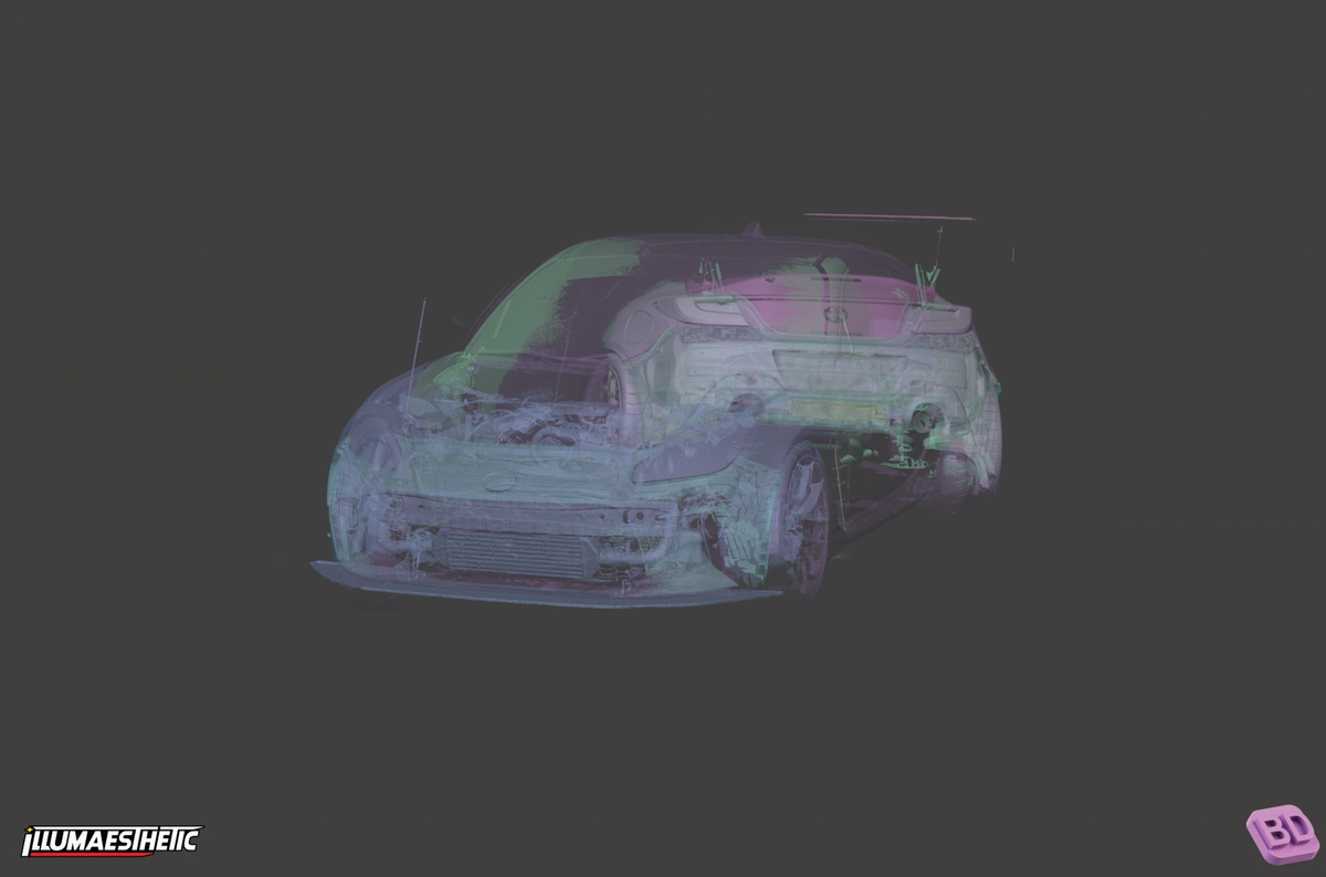 Subaru BRZ / Toyota GR86 (ZD8 / ZN8) 3D Scan (2022+)