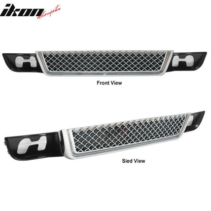 2007-2014 GMC Yukon XL 1500 Denali Chrome Front Lower Bumper Grill