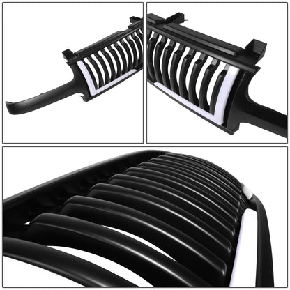 99-02 Chevy Silverado / 00-06 Suburban Tahoe Vertical Fence LED DRL Grille
