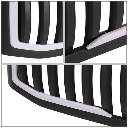 06-08 Dodge Ram 1500 / 06-09 Ram 2500 3500 Vertical Fence LED DRL Grille
