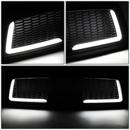 2009-2012 Dodge Ram 1500 Honeycomb Style LED DRL Grille - Black