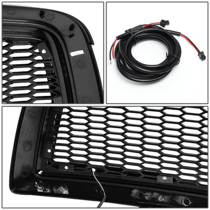 2009-2012 Dodge Ram 1500 Honeycomb Style LED DRL Grille - Black