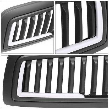 09-12 Dodge Ram 1500 Vertical Fence Style Grille w/ LED DRL