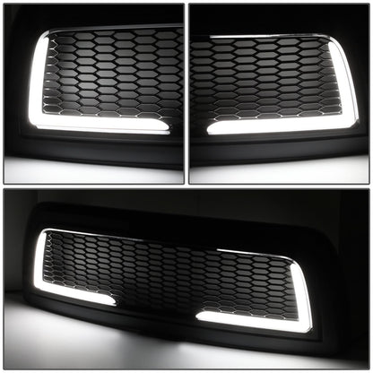 2010-2018 Dodge Ram 2500/3500 Honeycomb Mesh Grille with LED DRL