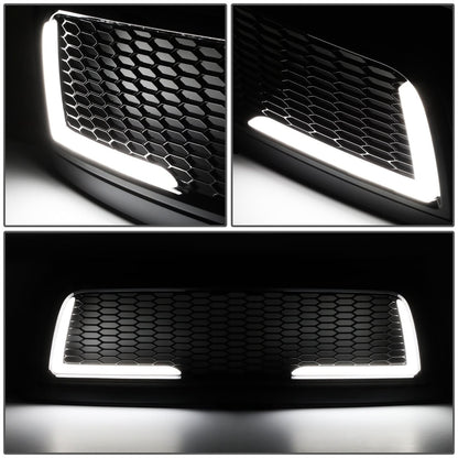 2010-2018 Dodge Ram 2500/3500 Honeycomb Mesh Grille with LED DRL