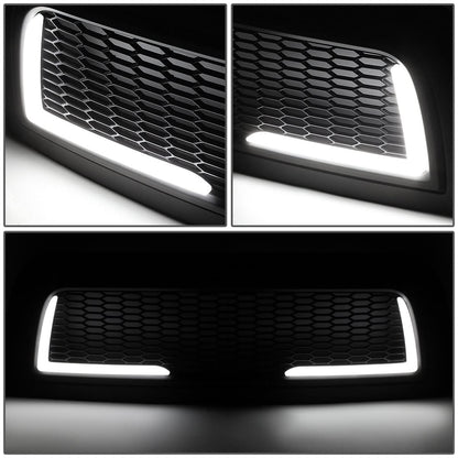 2010-2018 Dodge Ram 2500 3500 Honeycomb Mesh Grille with LED DRL