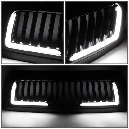 2010-2018 Dodge Ram 2500/3500 Vertical Fence Style Grille w/ LED DRL