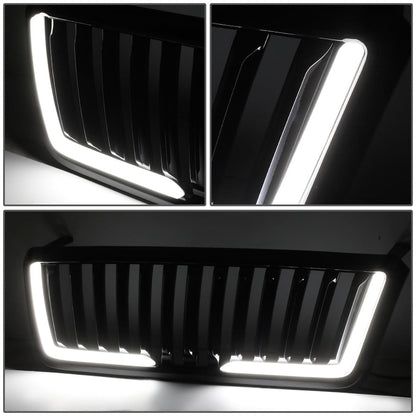 2004-2008 Ford F-150 Vertical Fence Style LED DRL Grille