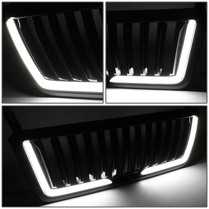 2004-2008 Ford F-150 Vertical Fence Style LED DRL Grille