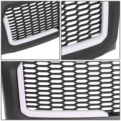 2009-2014 Ford F-150 Honeycomb Mesh Grille w/ LED DRL Lights