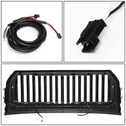 2015-2017 Ford F-150 Vertical Fence Style LED DRL Grille