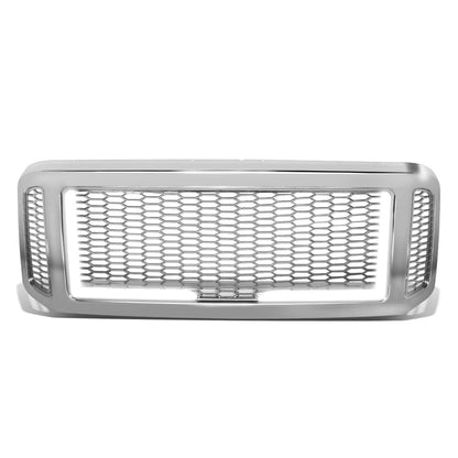 2005-2007 Ford F-250/F-350/F-450/F-550 Honeycomb Grille w/ LED DRL