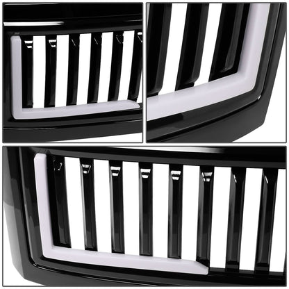 08-10 Ford F-250 F-350 F-450 F-550 Vertical Fence LED DRL Grille