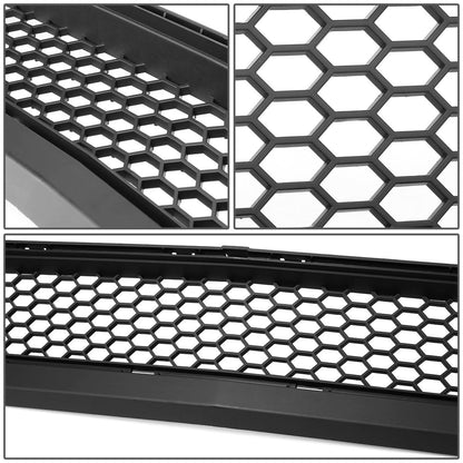 2015-2017 Ford Mustang Honeycomb Front Lower Grille with LED DRL