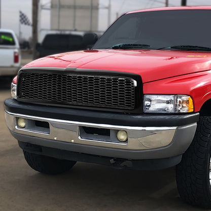 94-02 Dodge Ram 1500/2500/3500 Honeycomb Mesh Grille - Black