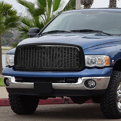 02-05 Dodge Ram 1500 2500 3500 Honeycomb Mesh Grille Black