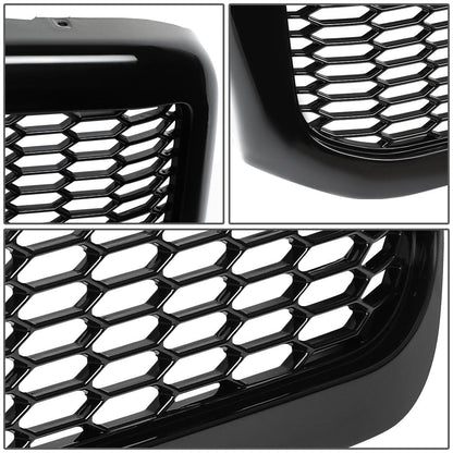 99-04 Ford F-250 F-350 F-450 F-550 Honeycomb Mesh Front Grille - Black