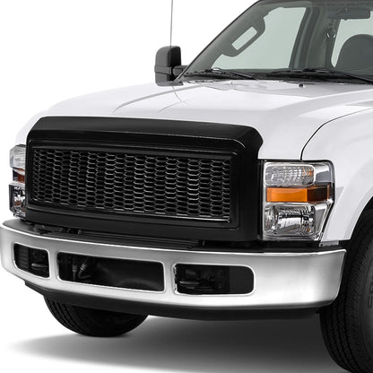 2008-2010 Ford F-250 F-350 F-450 F-550 Honeycomb Mesh Grille - Black