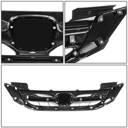 2013-2015 Honda Accord Black Front Grille