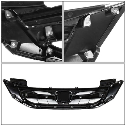 2013-2015 Honda Accord Chrome Front Grille