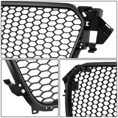 2013-2016 Audi A4 RS4 Style Front Grille Gloss Black