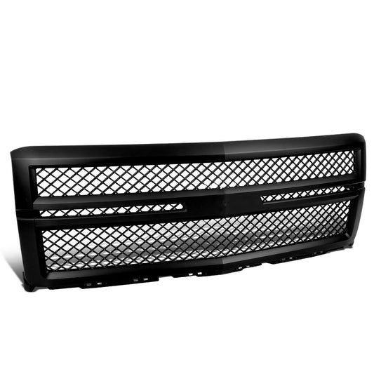 2014-2015 Chevrolet Silverado 1500 Diamond Mesh Style Front Grille - ABS
