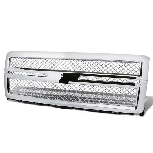 2014-2015 Chevrolet Silverado 1500 Diamond Mesh Style Front Grille - ABS
