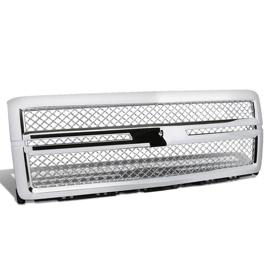 2014-2015 Chevrolet Silverado 1500 Diamond Mesh Style Front Grille - ABS