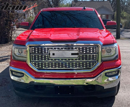 2016-2018 GMC Sierra 1500 Grill Denali Style Car Front Grille Hood